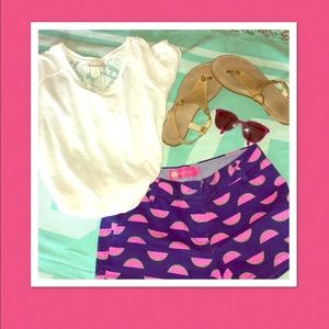 ❤️ Watermelon Print Shorts ❤️